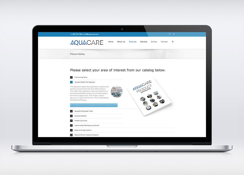 Aquacare Print,  & Email Marketing Design Artsy Geek